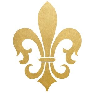 FLASH TATTOO Fleur-De-Lis Party Tats 10 per pack